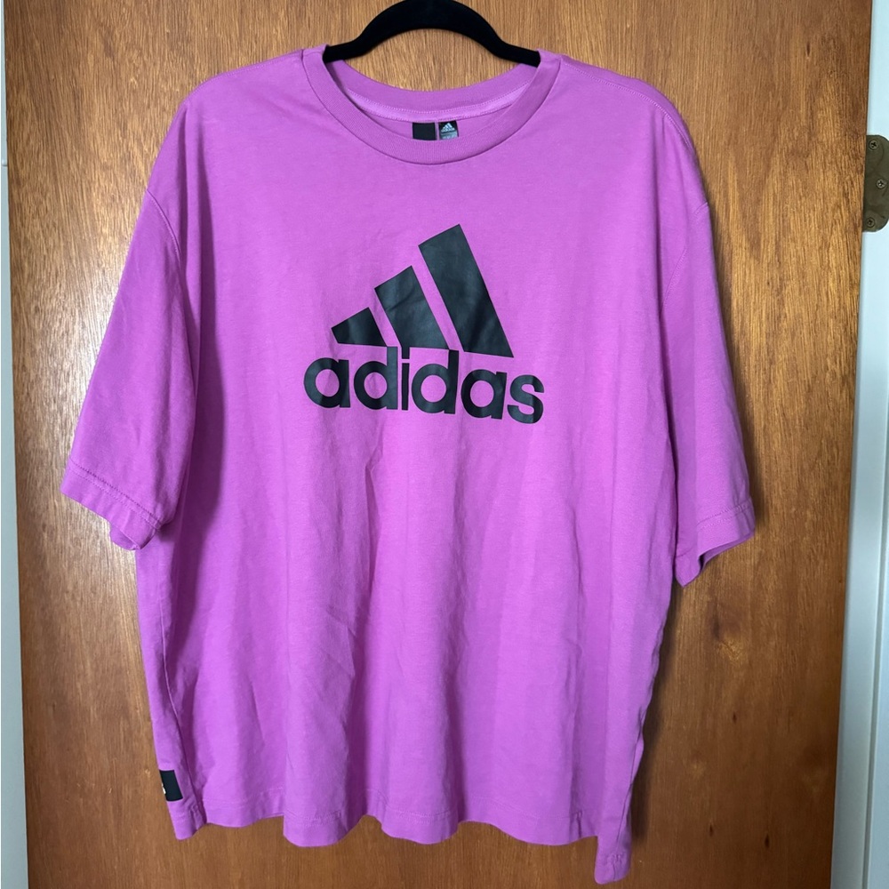 Adidas Purple/Pink Oversized Tee
